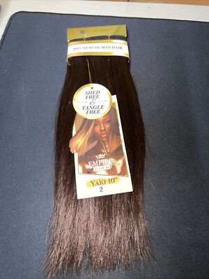 Sensacional Empire Yaki 10 Inch Weave Hair - Dark 2