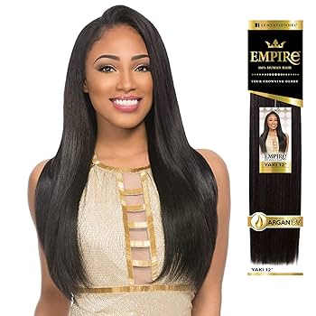 Sensationnel Empire Yaki 14 Inch Weave Hair 1B
