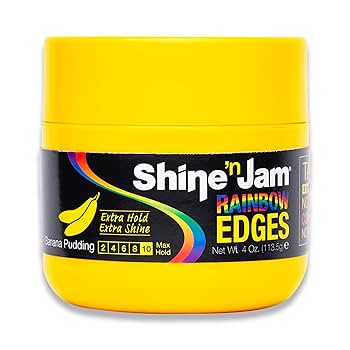 Shine N Jam Rainbow Edges Banana Pudding 4 Oz