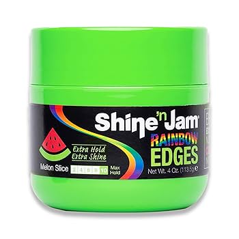 Shine N Jam Rainbow Edges, Melon Slice 4 Oz