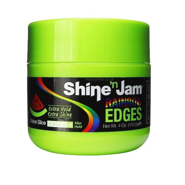 Shine N Jam Rainbow Edges, Melon Slice 4 Oz
