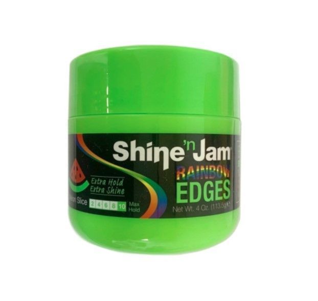 Shine N Jam Rainbow Edges, Melon Slice 4 Oz