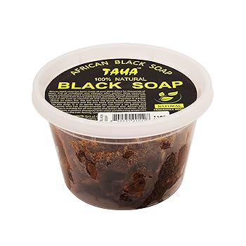 Taha African Black Soap 100% Natural - Pack of 1