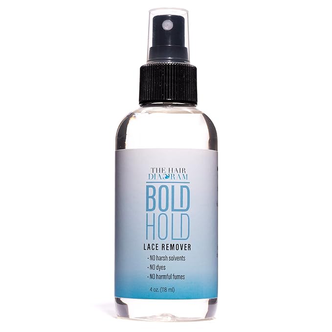 The Hair Diagram Bold Hold Lace Remover, 4 Oz