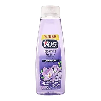 VO5 Moisturizing Blooming Freesia Shampoo Bottles