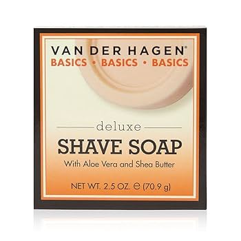 Van Der Hagen Shave Soap, 2.5 Oz