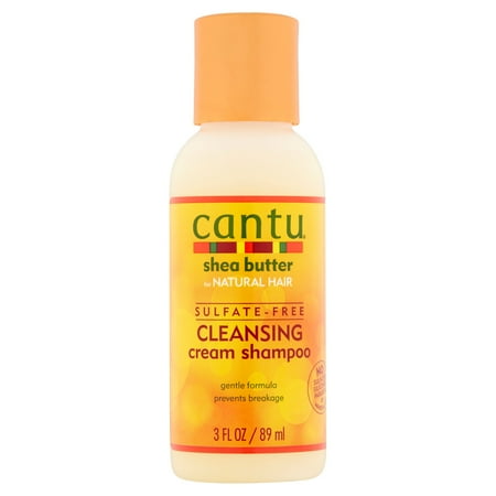 Cantu Shea Butter Cleansing Cream Shampoo, 3 Fl Oz