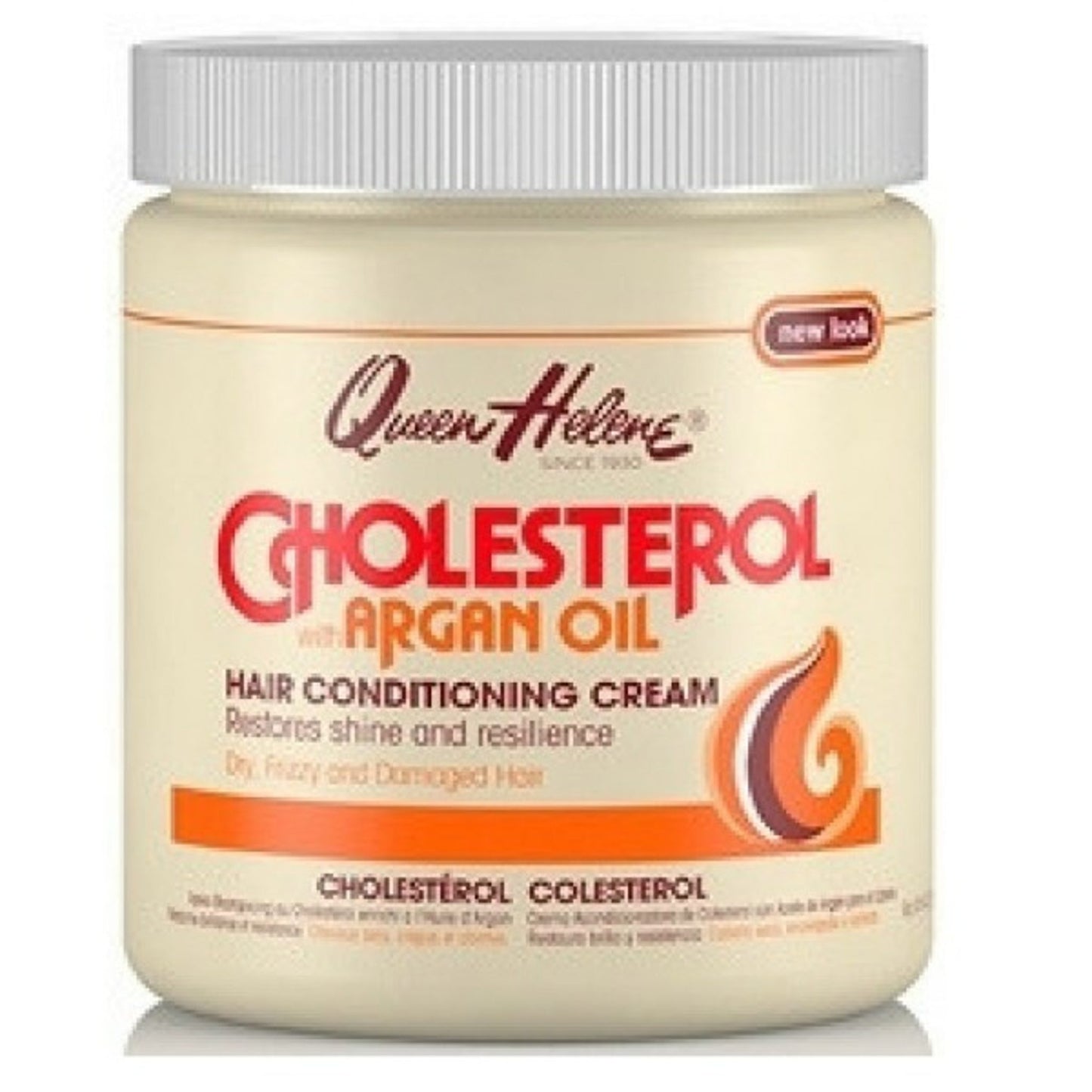 Queen Helene Cholesterol Conditioning Cream with Argan Oil 15oz