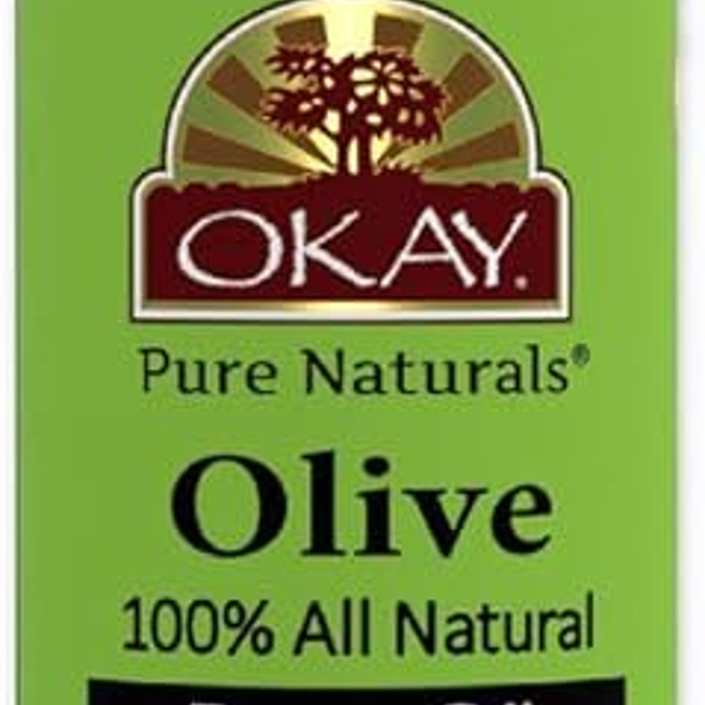 OKAY 100% Pure Olive Oil 4 Oz 118 mL