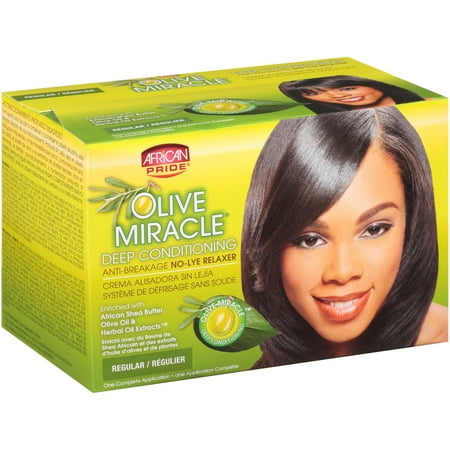 African Pride Miracle Deep Conditioning No-Lye Relaxer Regular