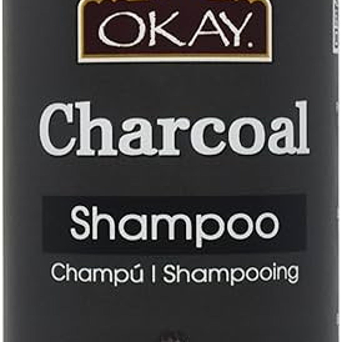 OKAY Charcoal Detoxifying & Purifying Shampoo 12oz