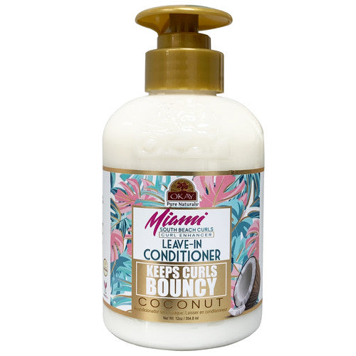 Okay Pure Naturals Coconut Curls Conditioner, 12 Fl Oz