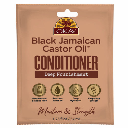 Okay Pure Naturals Jamaican Castor Oil Conditioner 1.25 Oz