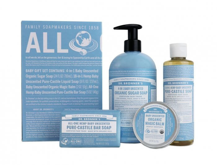 Dr. Bronner's Organic Pure Castile Liquid Soap, Baby Unscented