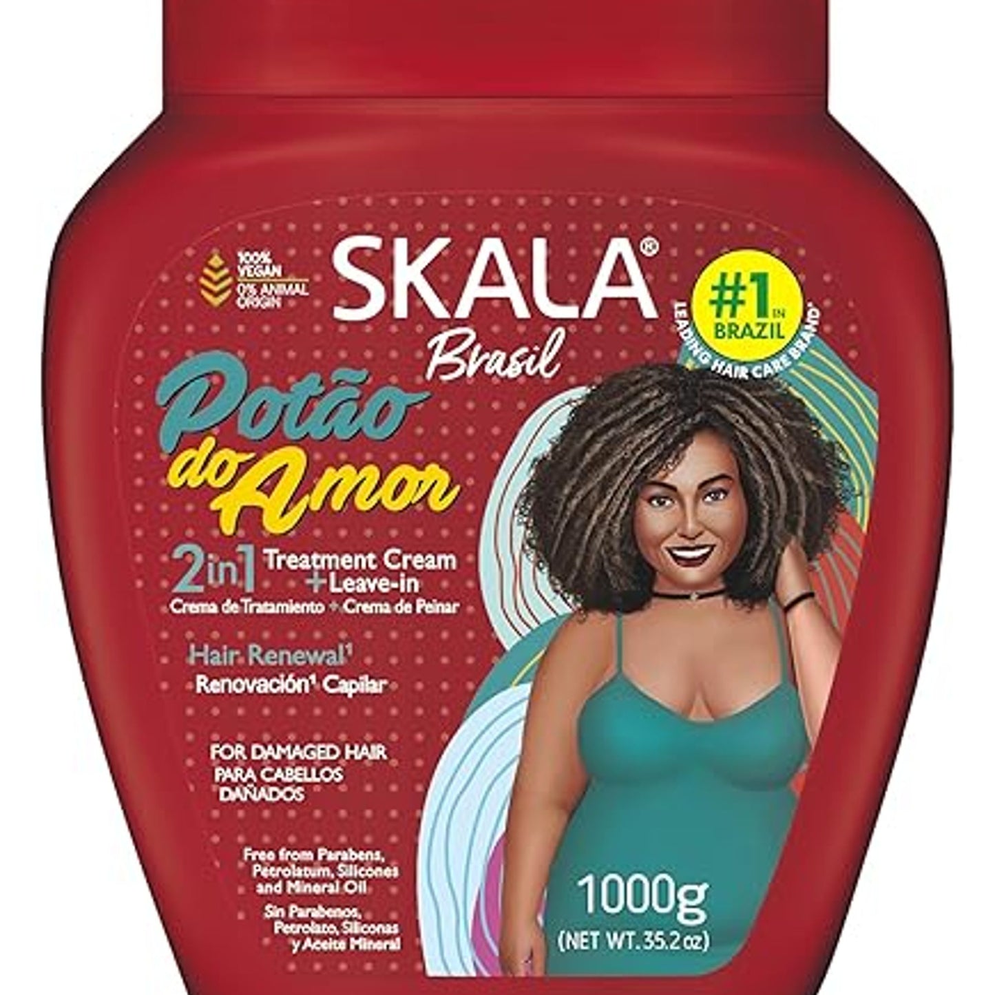 Skala Potao Do Amor Hair Cream 1000 G