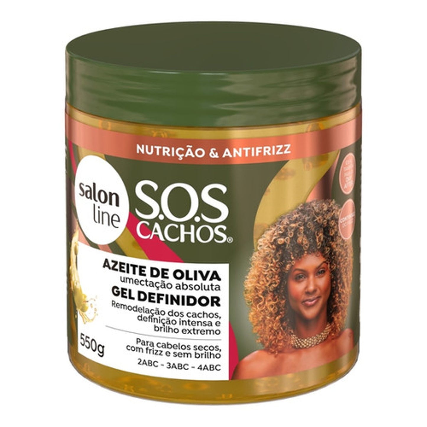 Salon Line S.O.S Cachos Revitalizing Gel 550g