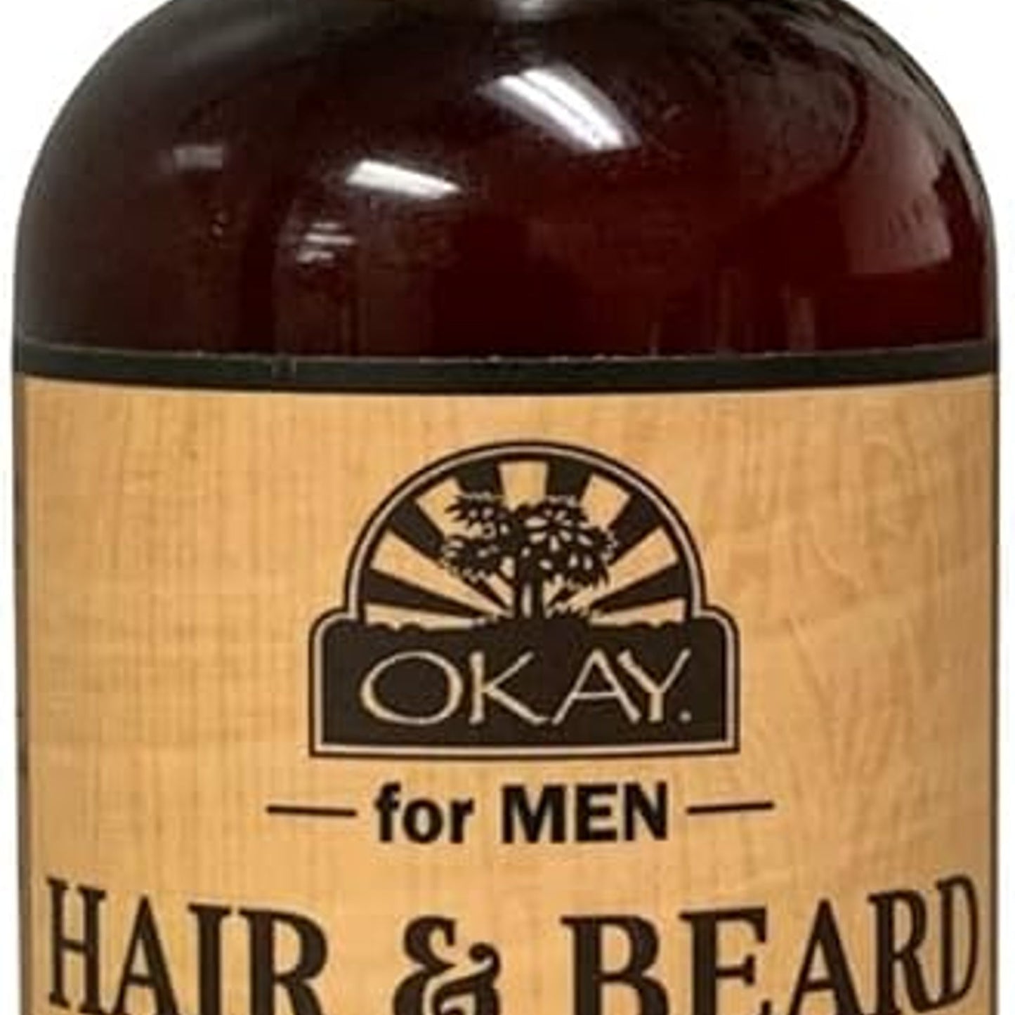 Okay Hair and Beard Moisturizing Lotion for Men - 4 Oz