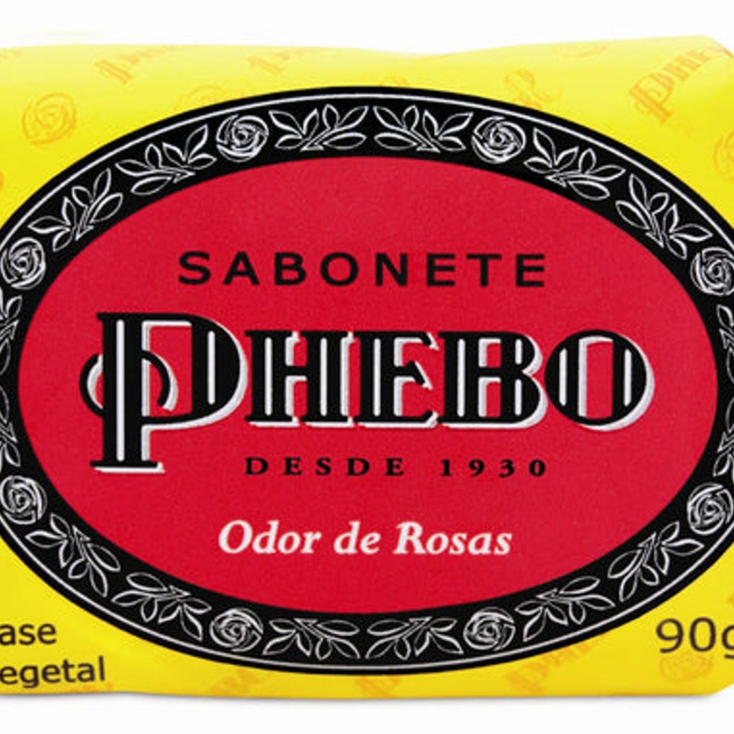Phebo Sabonete Barra Odor De Rosas 90g