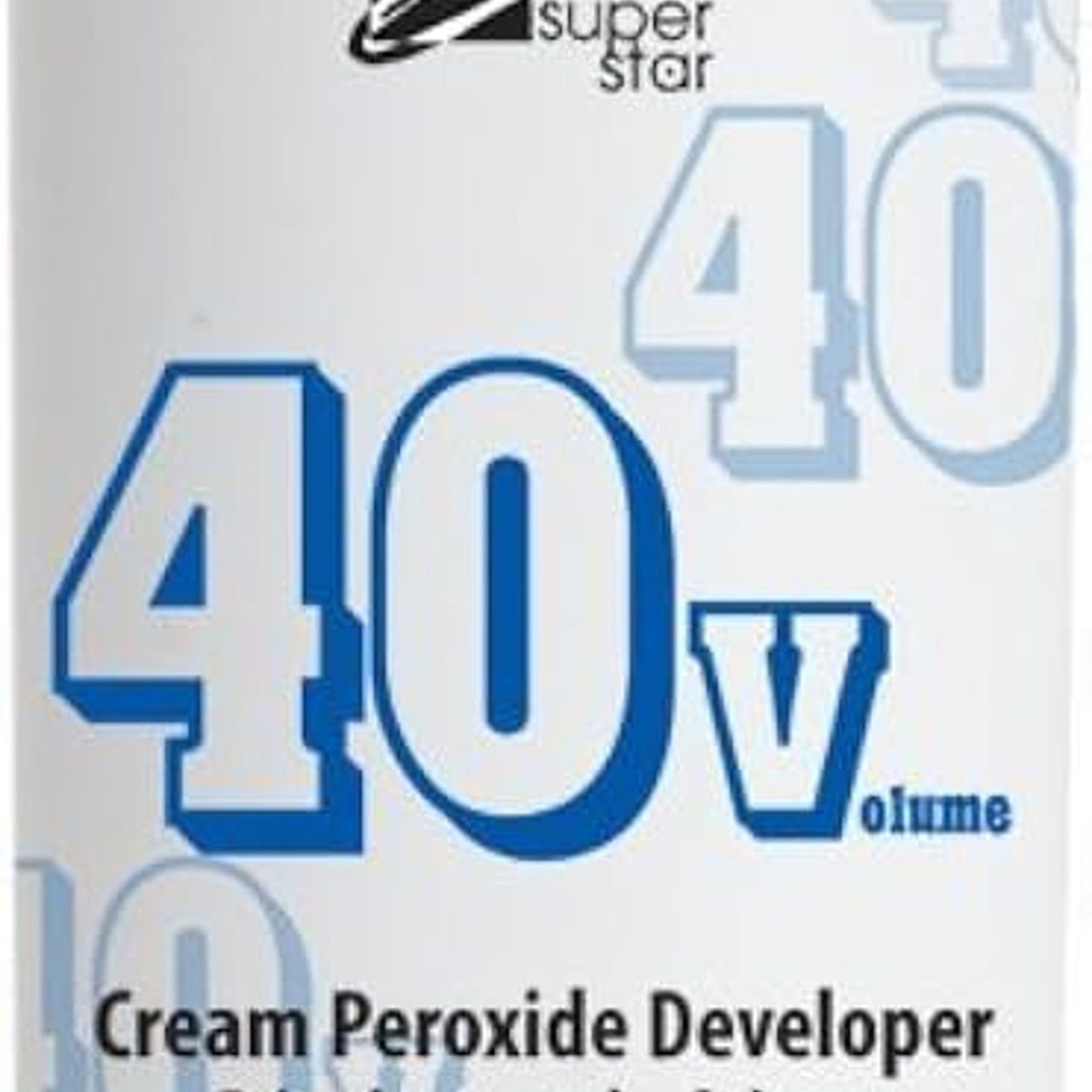Superstar Cream Peroxide Developer 40V, 8 Oz
