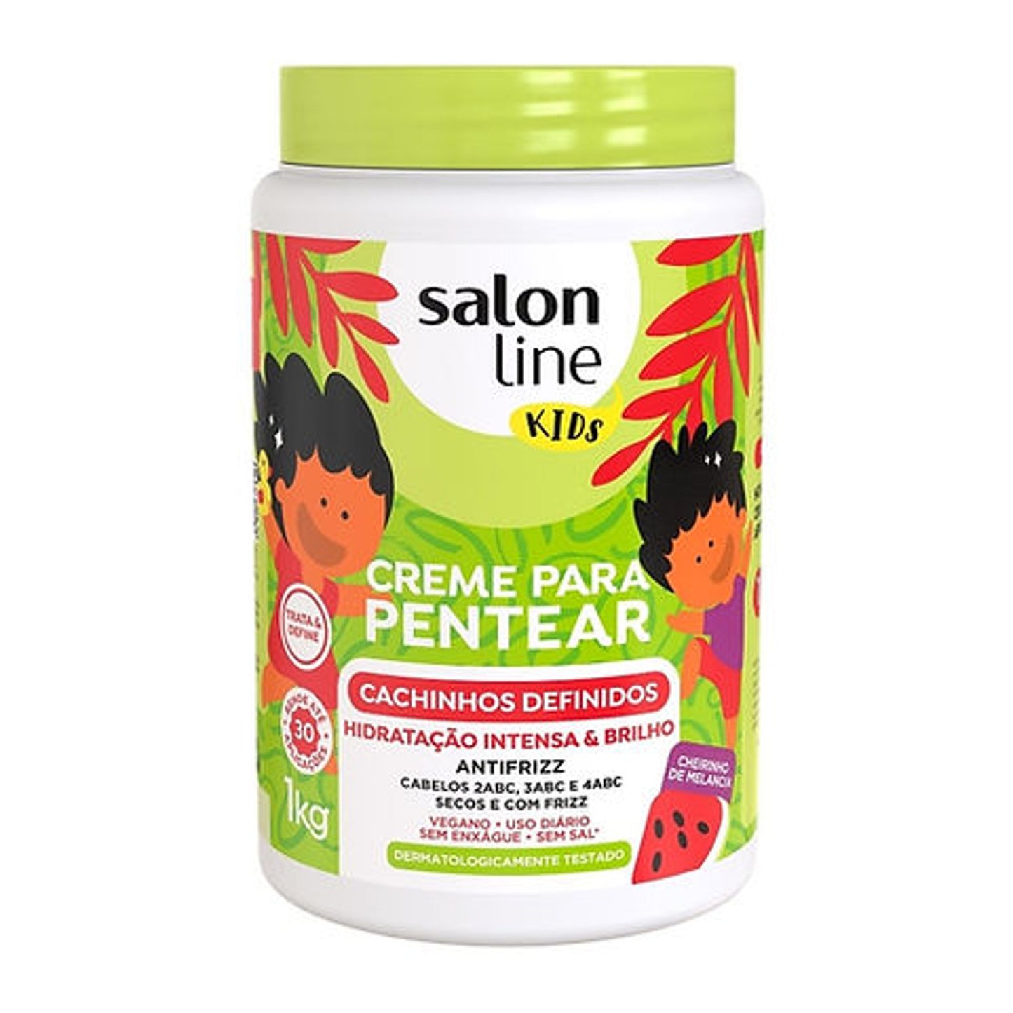 Salon Line Kids Cachinhos Definidos Vegano Creme 1kg