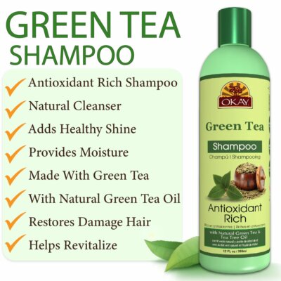 OKAY Green Tea Hair Masque Antioxidant Rich 1.5 Oz