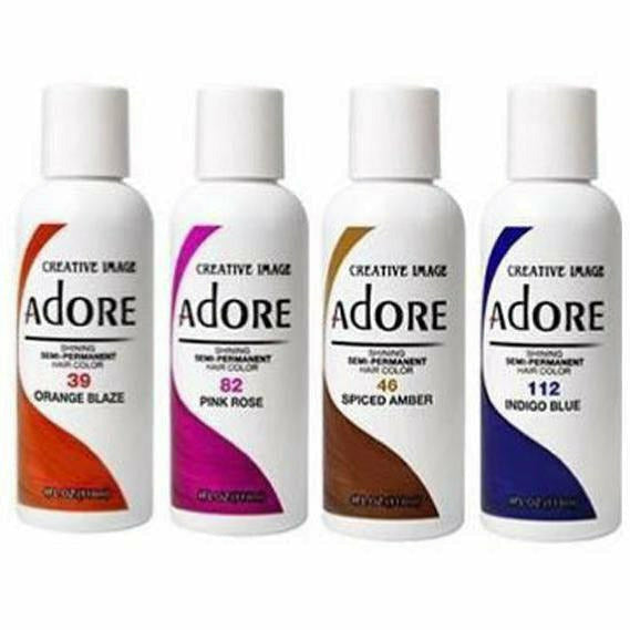 Creative Image Adore Indigo Blue Hair Color 4 Oz