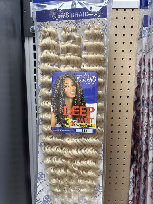 Queen B Deep Twist Hair Pack