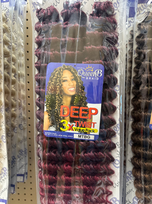 Queen B Deep Twist Hair Pack